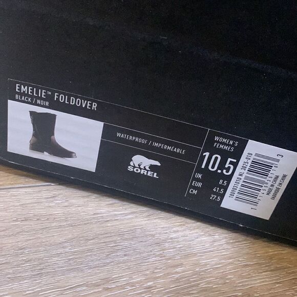 NIB Sorel Emelie Foldover Boots - Picture 4 of 8